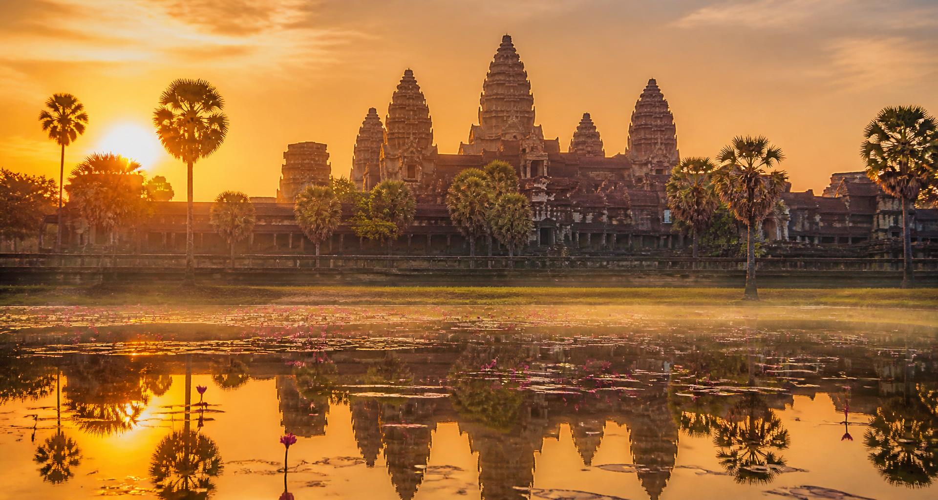 Angkor Wat at sunrise